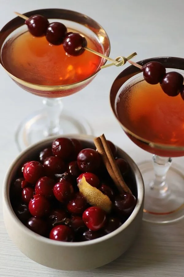Delicious Homemade Cocktail Cherries