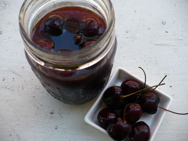 Delicious Homemade Cocktail Cherries Delicious Homemade Cocktail Cherries