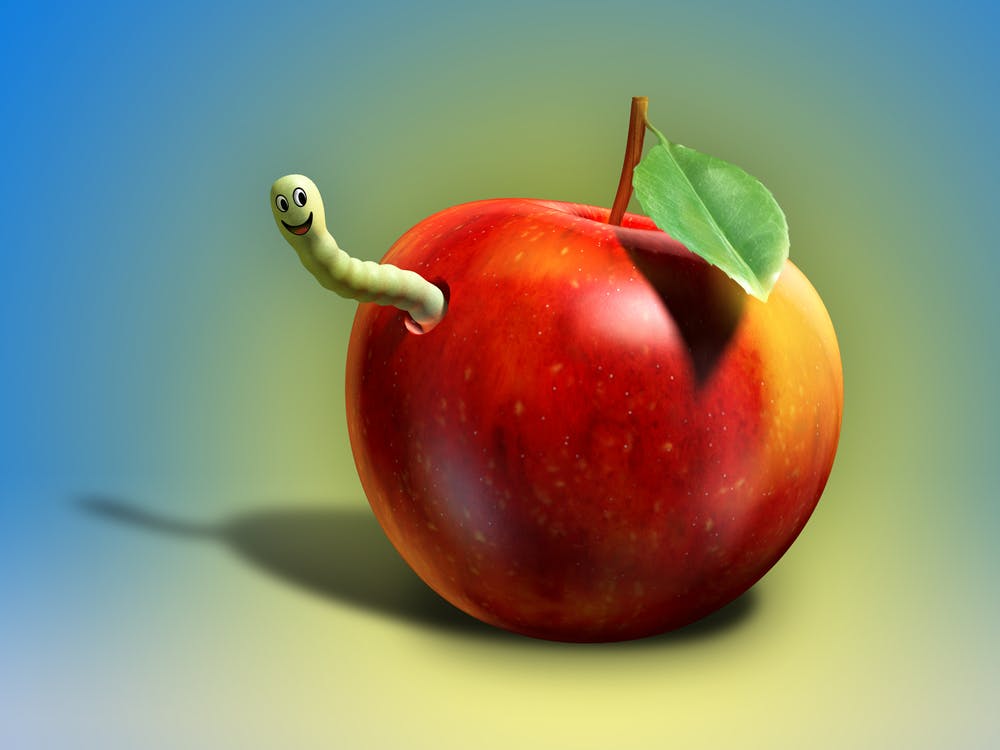 How Do Worms Get In Apples