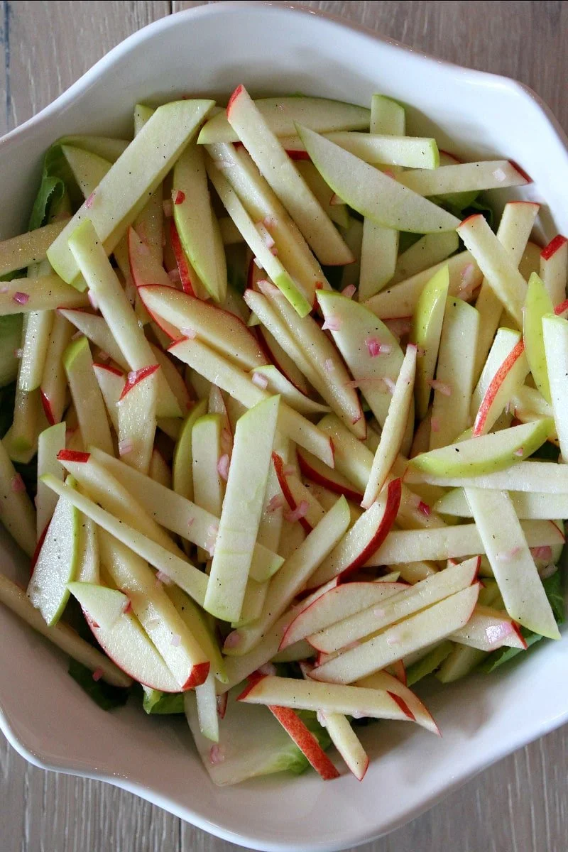 How To Julienne Apples