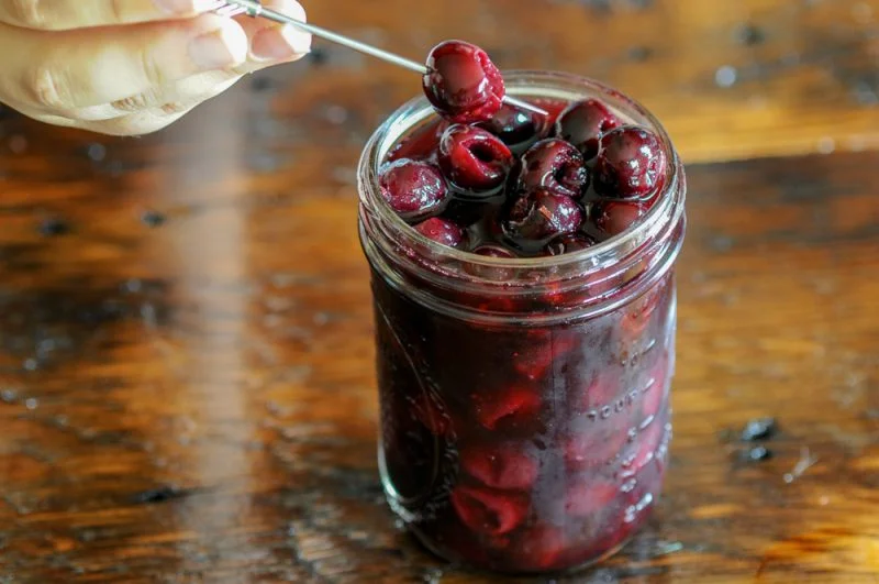 How To Make Brandied Cherries