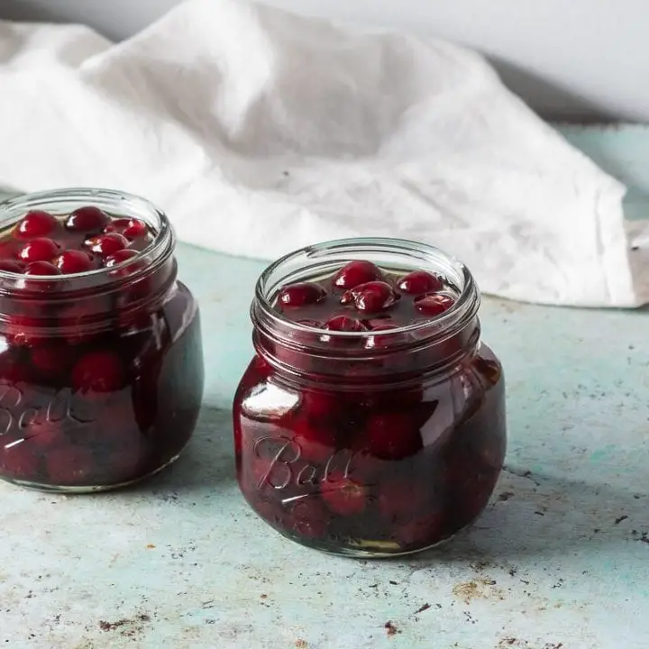 How To Make Brandied Cherries - GreenThumbsGuide