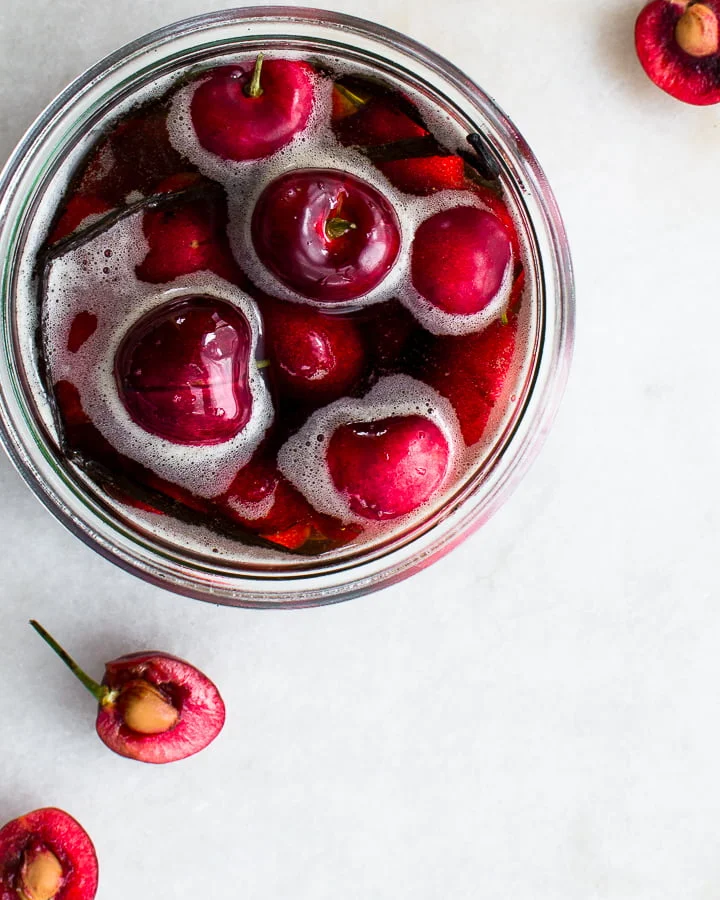 How To Make Brandied Cherries