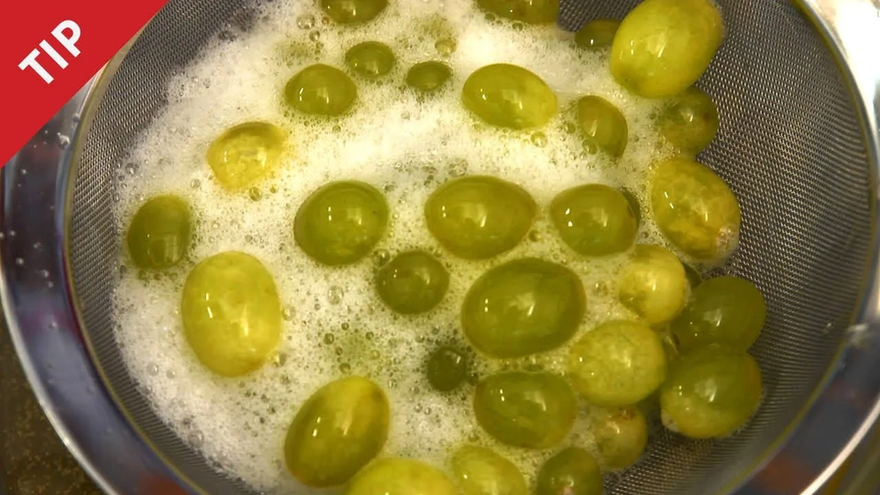 How To Make Fizzy Grapes