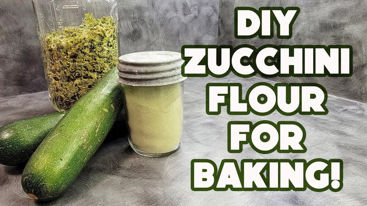 How to Make Zucchini Flour How to Make Zucchini Flour