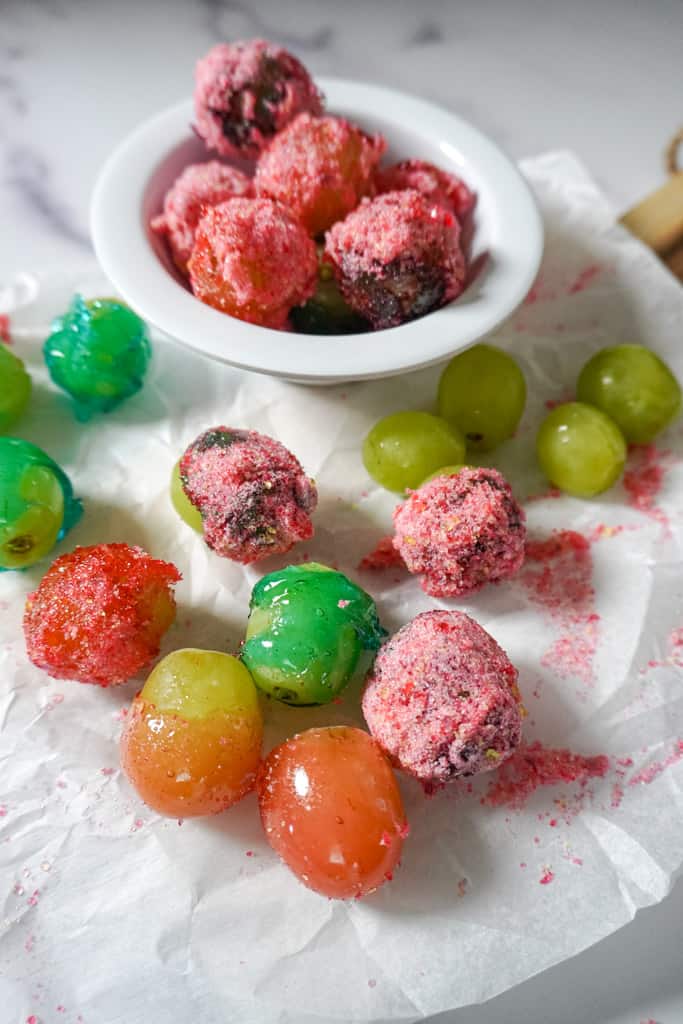 How to Melt Jolly Ranchers and Use Them to Decorate Grapes How to Melt Jolly Ranchers and Use Them to Decorate Grapes