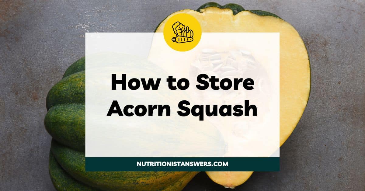How to Store Acorn Squash for Longevity