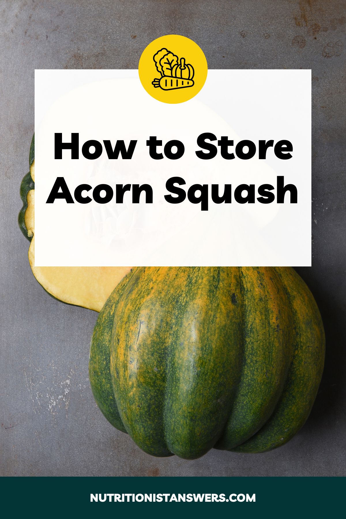 How to store acorn squash for maximum freshness