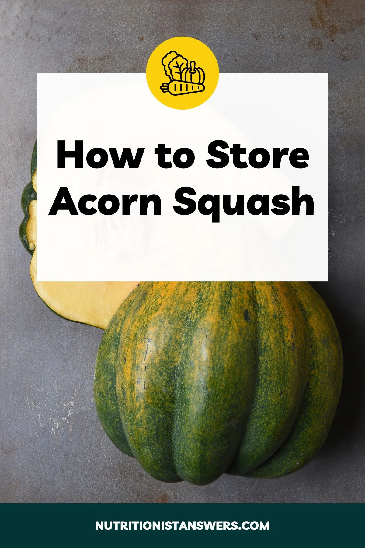How to store acorn squash for maximum freshness