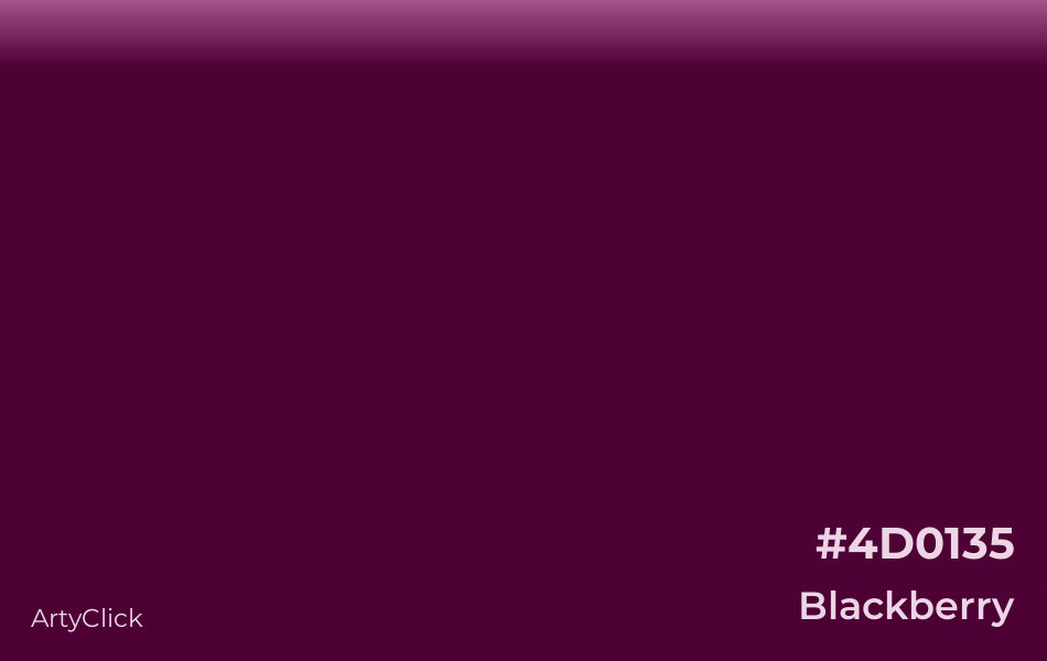 The Color of Blackberries The Color of Blackberries