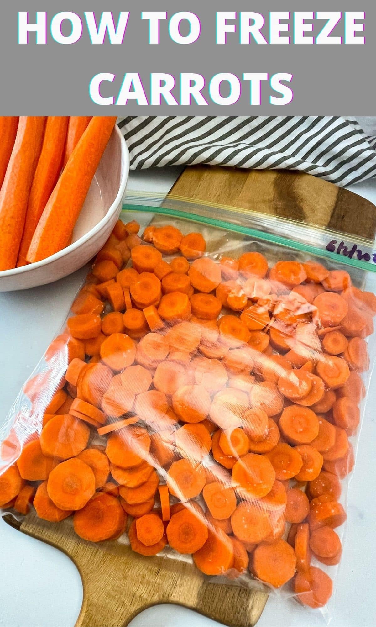 The Ultimate Guide on How to Freeze Baby Carrots