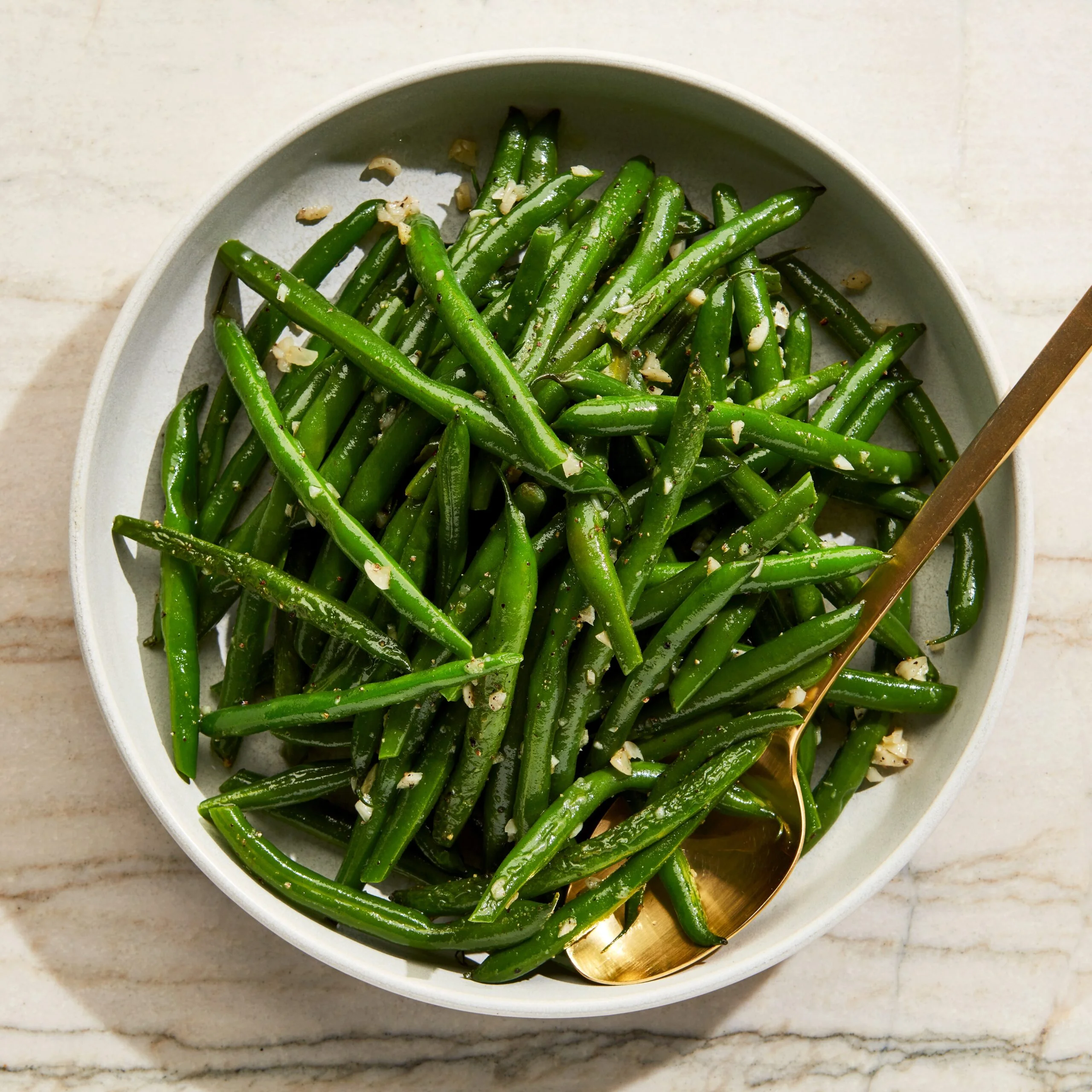 Tips for making squeaky green beans tender