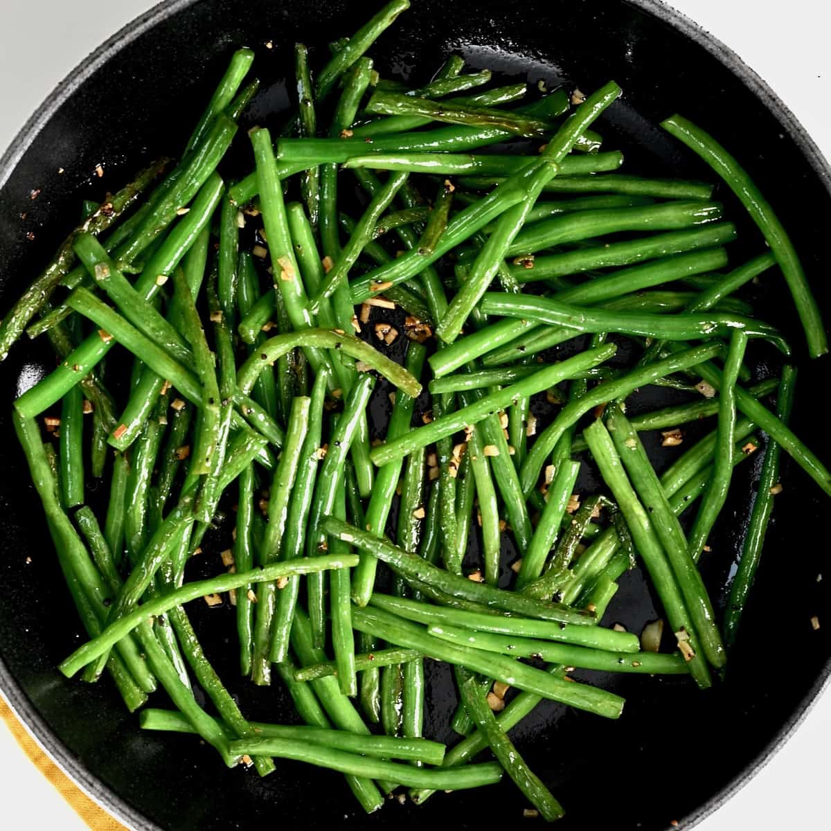 Tips for making squeaky green beans tender