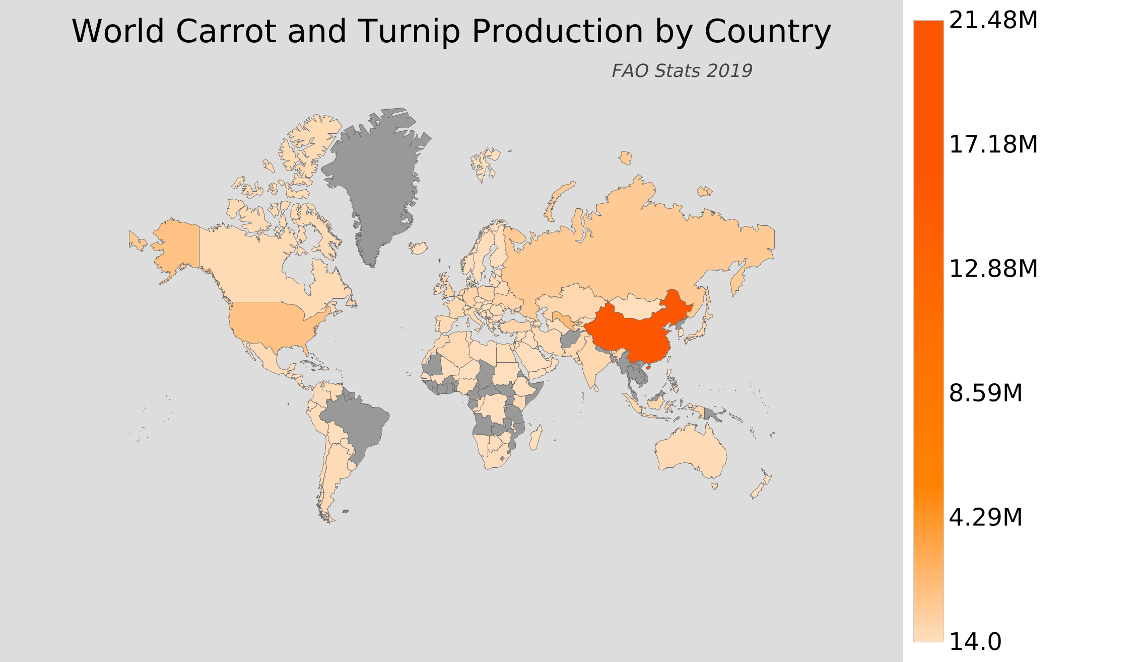 Top Carrot-Producing Countries - GreenThumbsGuide