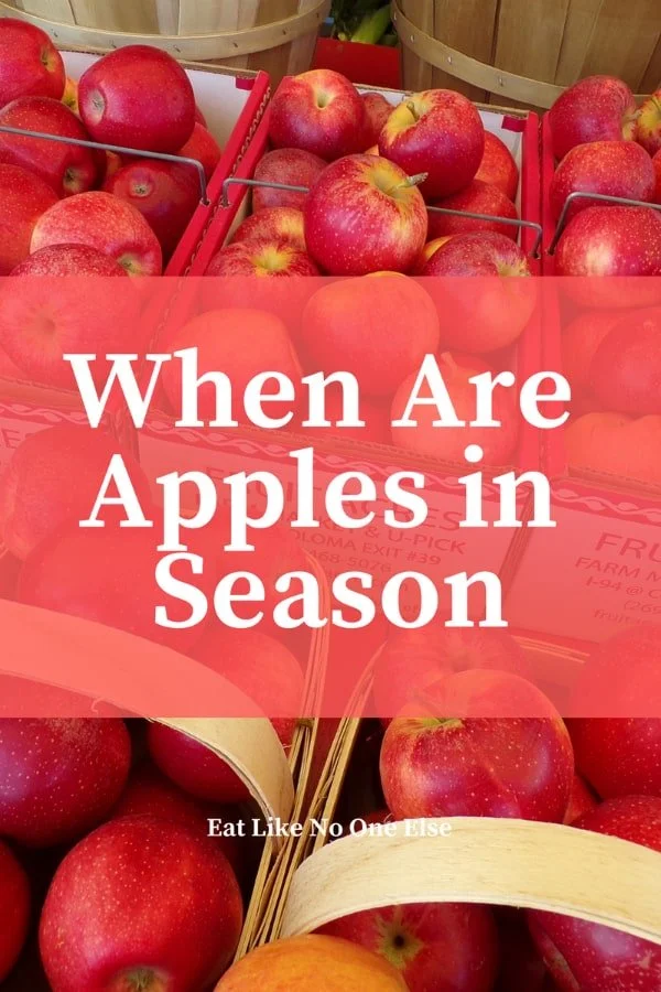 When Are Apples In Season In California