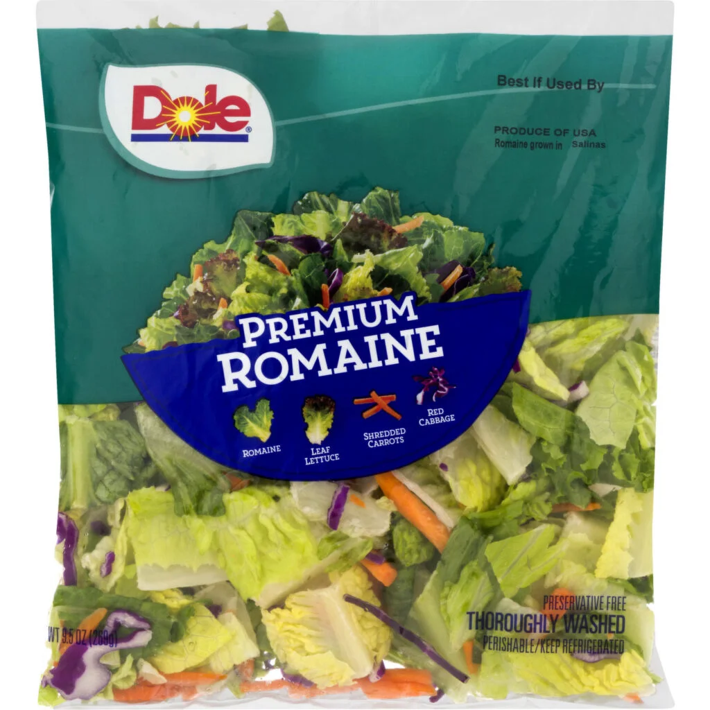 Where is Dole Romaine Lettuce Cultivated?