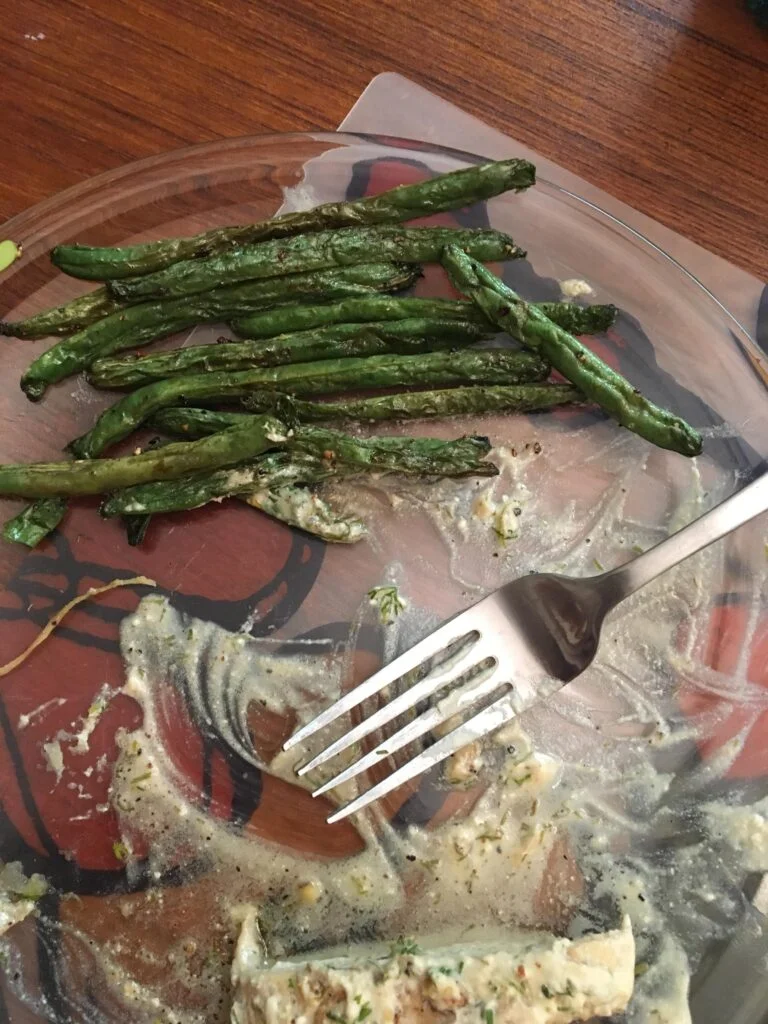 Why are my green beans sticky?