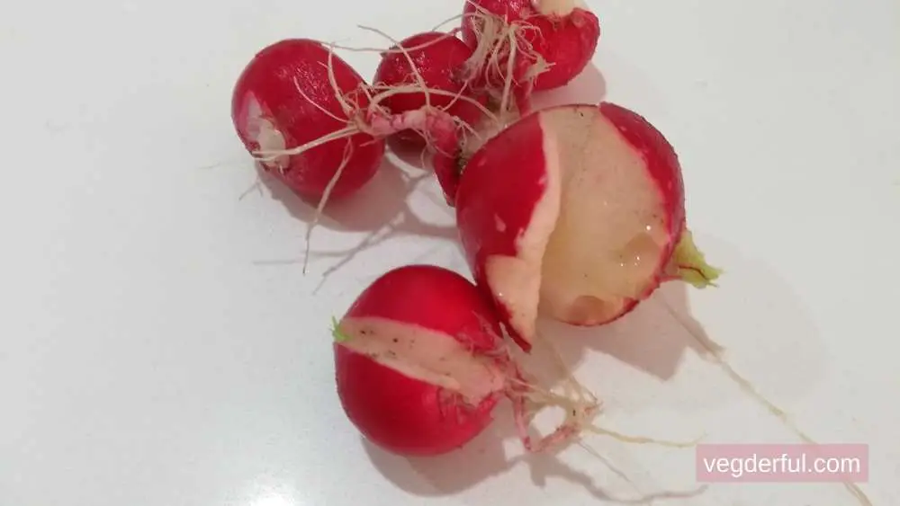 Why are my radishes splitting Why are my radishes splitting