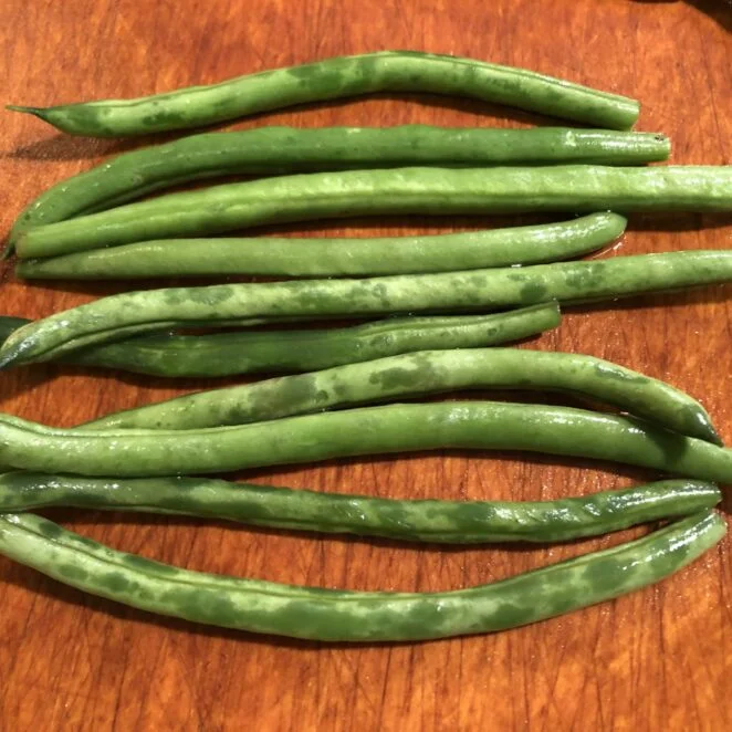 Why do green beans become slimy when cooked